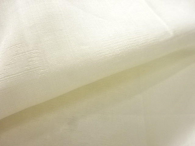 アンティーク 透かし織菊模様夏用長襦袢